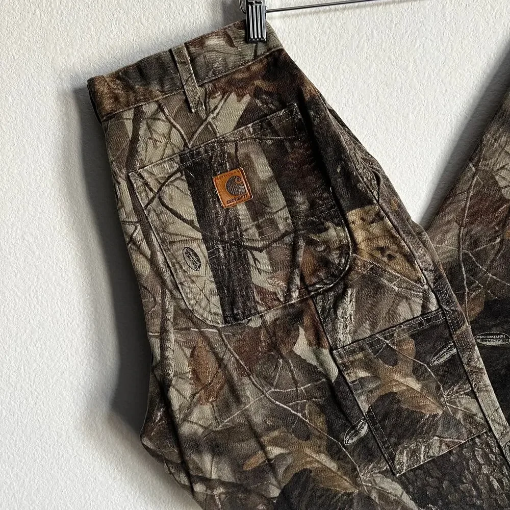 Carhartt B158 CMO realtree camo work wear carpenter pants